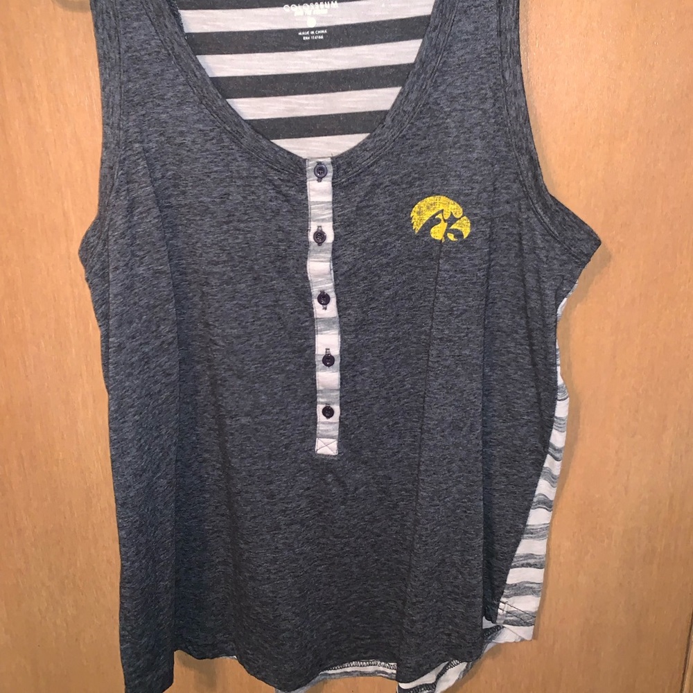 Iowa Hawkeye tank top